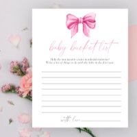 Babydusche bohren - Baby Eimer List Spiel