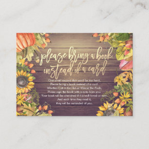 Babydusche bringen Sie bitte ein Buch anstelle ein Begleitkarte