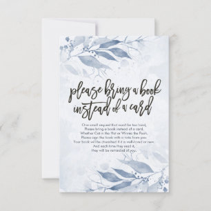 Babydusche bringen Sie bitte ein Buch anstelle ein Einladung