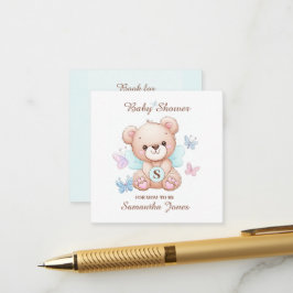Babydusche Buchungskarte Begleitkarte