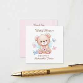 Babydusche Buchungskarte Begleitkarte