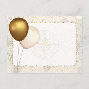 Babydusche Buffet - Lebensmittelkarten Einladungspostkarte