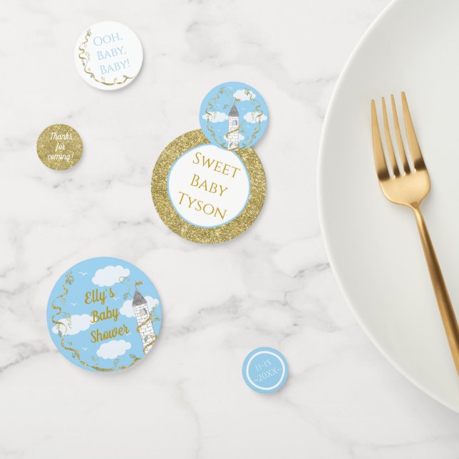 Babydusche Confetti Castle Konfetti (Gruppe)