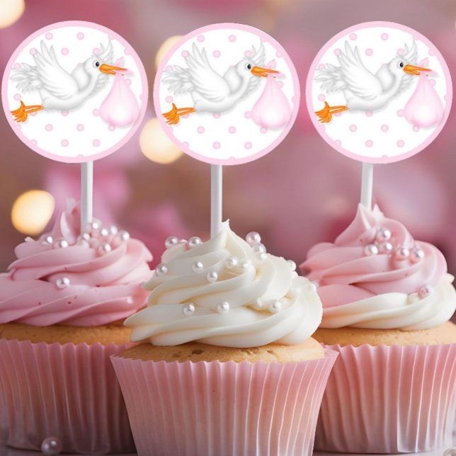 Babydusche Cupcake Toppers Stickers (Von Creator hochgeladen)