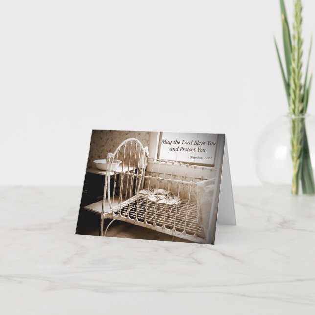 Babydusche Danke, dass ihr euch bemerkt, der Herr  Dankeskarte (Vorderseite)