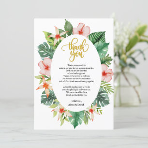 Babydusche Danke-Karte   Niedlich Safari Friends Dankeskarte