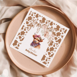 Babydusche der Heiligen Kuh Serviette