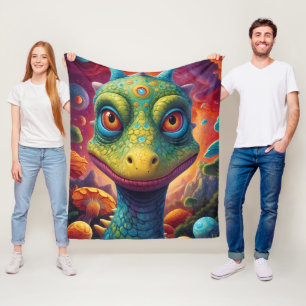 Babydusche Dino-Mite Fleecedecke