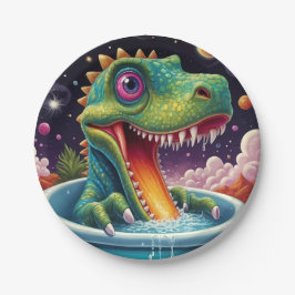 Babydusche Dino-Mite Pappteller