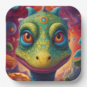 Babydusche Dino-Mite Pappteller
