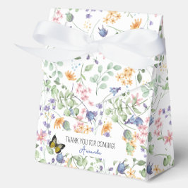 Babydusche Einige sonnige Wildblumen Geschenkschachtel