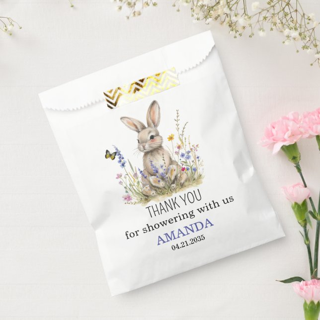 Babydusche Einige sonnige Wildblumen Geschenktütchen (Versiegelt)