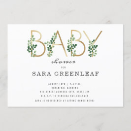 Babydusche Einladung