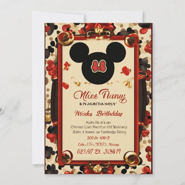 Babydusche Einladung (Vorderseite)