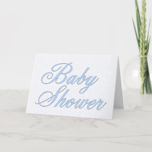 Babydusche Einladung (Vorderseite)