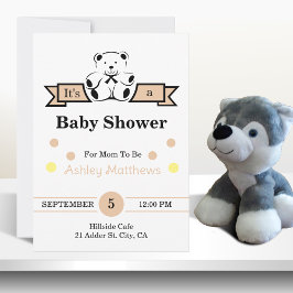 Babydusche Einladung