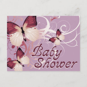 Babydusche Einladungspostkarte