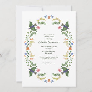 Babydusche für Babys Einladung