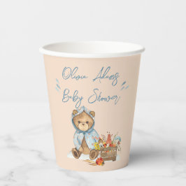 Babydusche für Herbst, Vorsicht Pappbecher