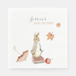 Babydusche für Kaninchen Serviette