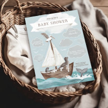 Babydusche für Nautical Boat