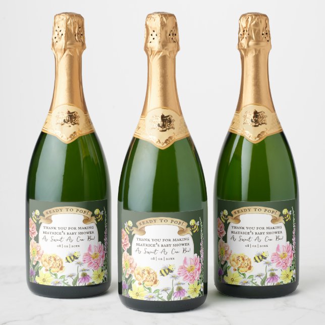 Babydusche für Pop und Wildblume (Flaschen)