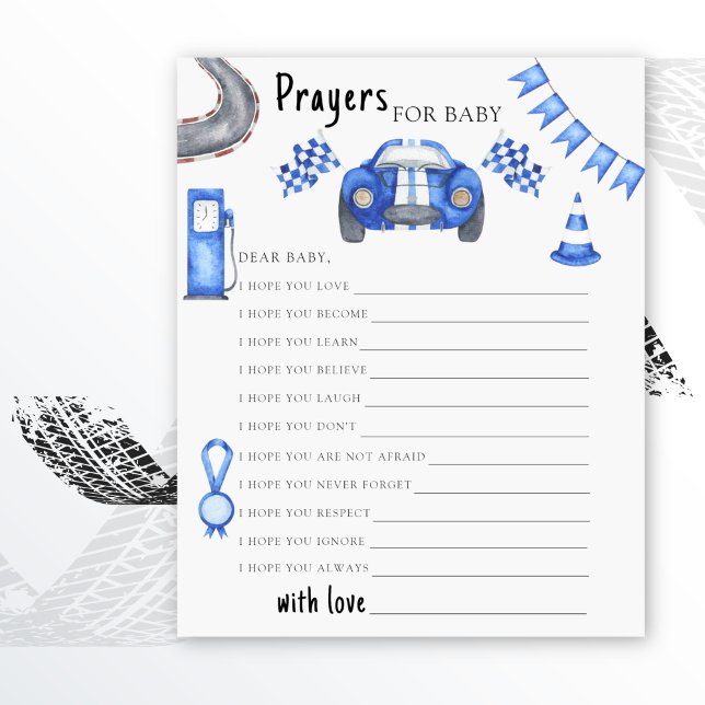 Babydusche für Rennen Wünsche für Kinder (Von Creator hochgeladen)