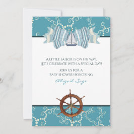 Babydusche für Wasserfahrzeuge und Boote Einladung