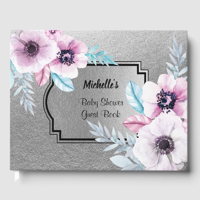 Babydusche Gästebuch (Vorderseite)