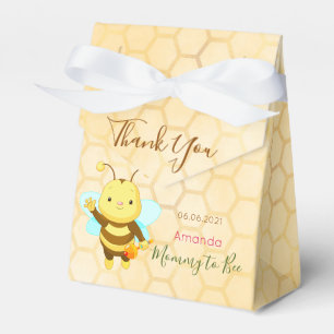 Babydusche gelb niedlich danke geschenkschachtel