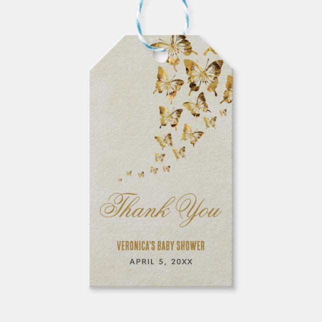 Babydusche Geschenkanhänger (Vorderseite)