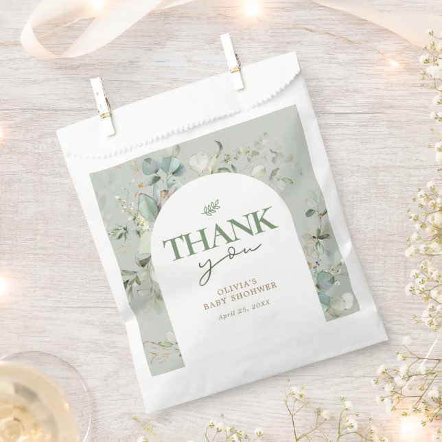 Babydusche Geschenktütchen (Ausgeschnitten)