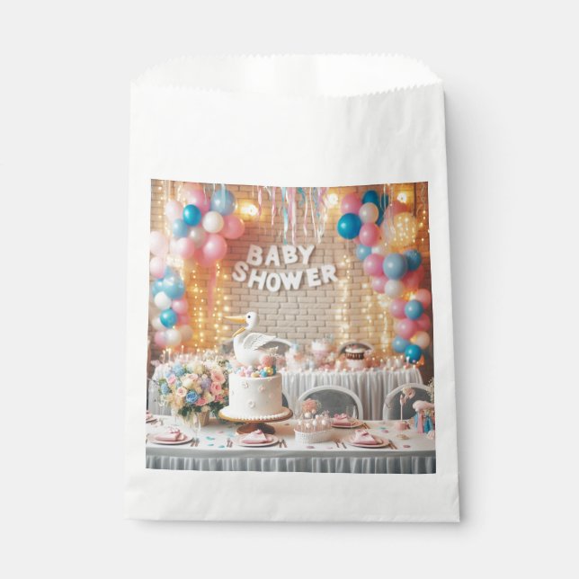 Babydusche Geschenktütchen (Vorderseite)