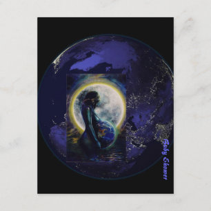 Babydusche Gothic Einladung