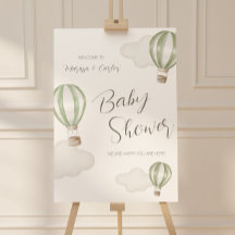 Babydusche Heißluftballons Geschlecht neutral