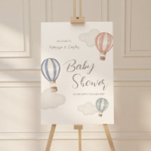 Babydusche Heißluftballons Geschlecht neutral