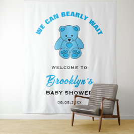 Babydusche Hintergrund können wir frühzeitig abwar Wandteppich