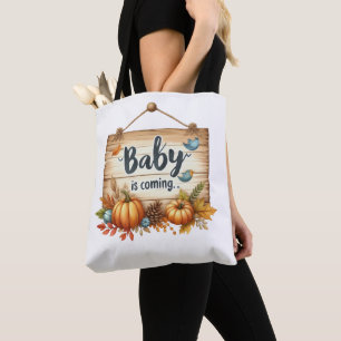 Babydusche im Herbst Totbeutel