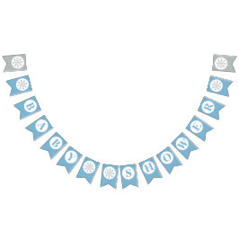 Babydusche Jagdfahnen - Junge Babydusche Wimpelkette