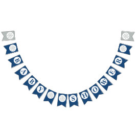 Babydusche Jagdfahnen - Junge Babydusche Wimpelkette