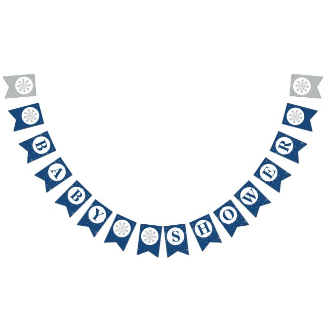 Babydusche Jagdfahnen - Junge Babydusche Wimpelkette (Alle)