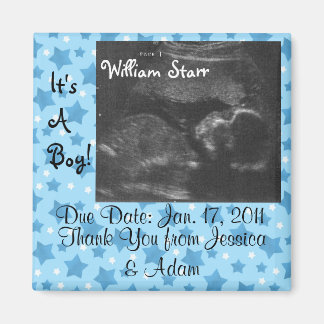 Babydusche Jessica und Adam Magnet