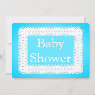 Babydusche - Junge Einladung