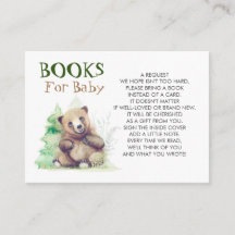 Babydusche kleine Bärenbücher für Baby