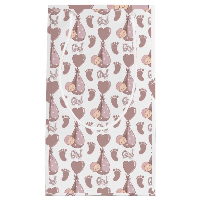 Babydusche Kleine Geschenktüte (Vorderseite)
