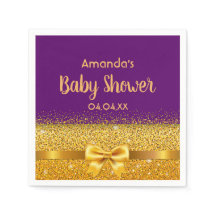 Babydusche lila Goldbug