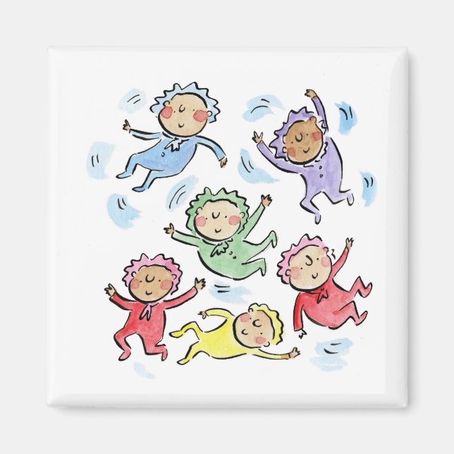 Babydusche Magnet (Vorne)