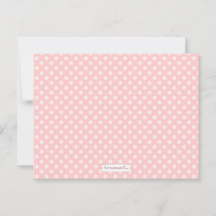 Babydusche Mama Ratgeber Karte Rosa Schläfchen Sch