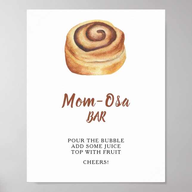 Babydusche - Mimosa Bar Poster (Vorne)