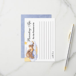 Babydusche mit Antwortkarte RSVP Karte